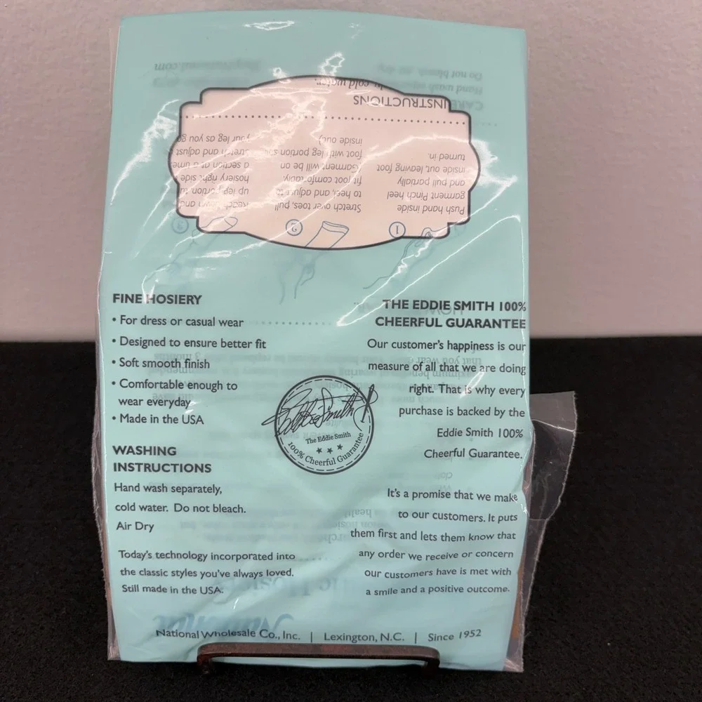 Lot 2 VTG NEW National Fine Hosiery‎ S 4472 Natural B Compression Pantyhose USA